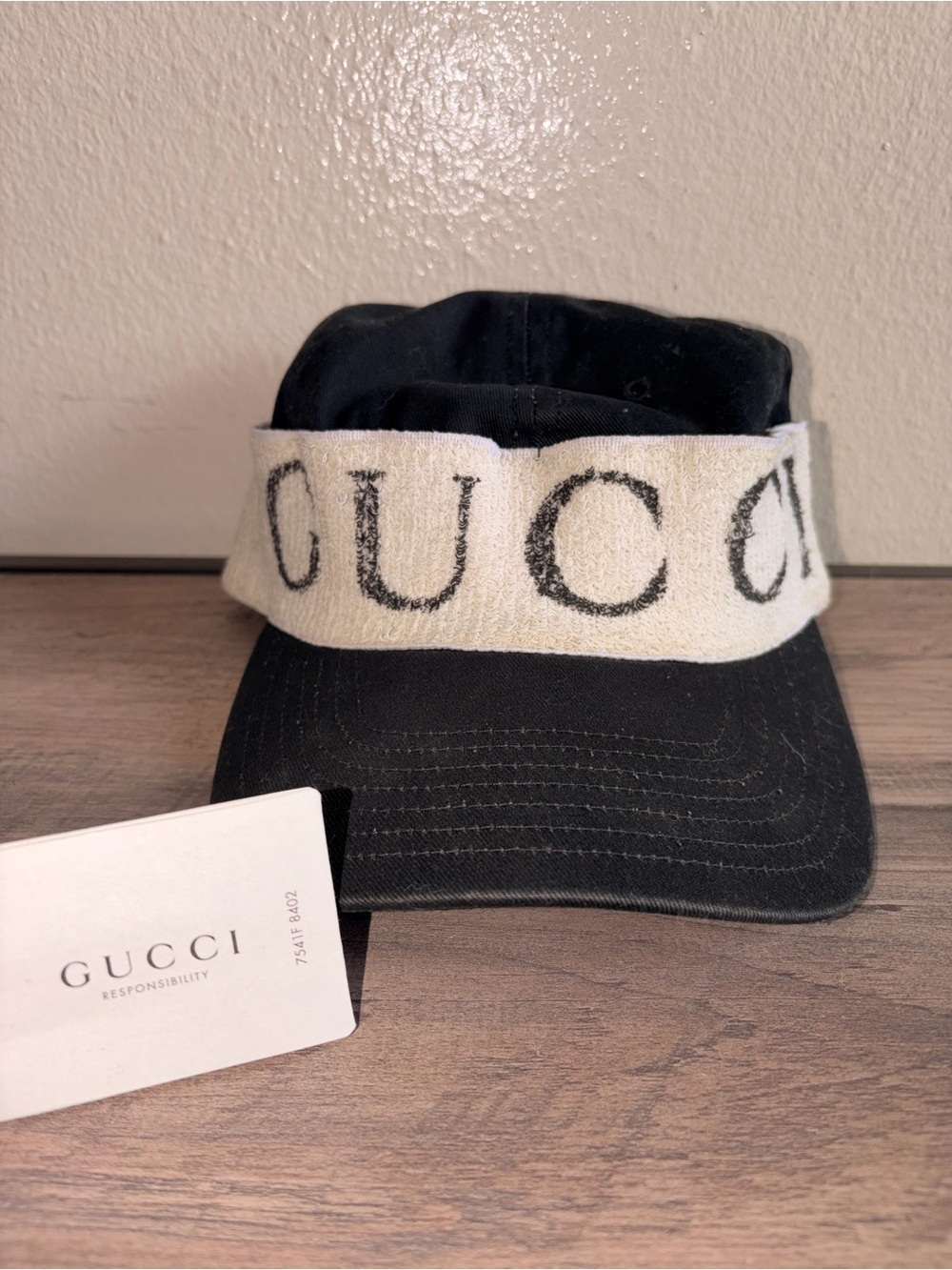 Gucci Gabardine Headband Baseball Cap